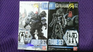 BANDAI GフレームFA 02 51A+51F リック・ディアス アーマー+フレームセット 未開封品