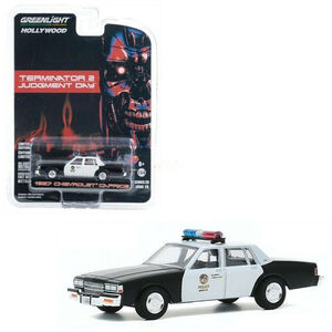 グリーンライト 1/64 ターミネーター2 シボレー カプリス 1987 メトロポリタン ポリス Greenlight Chevrolet Caprice Terminator 2