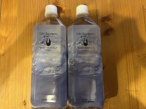 ライフエッセンス 1000ml×2本 クラブエコウォーター ポタポタクラブ 新品未開封 賞味期限：2026年11月