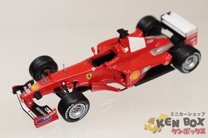 S=1/43 FERRARI F399 フェラーリレーシングカー (BRIDGESTONE/Shell) (#4) 箱無 ジャンク品扱い 現状渡し