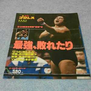 【緊急増刊】週刊プロレス No.544