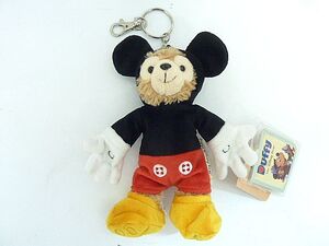 ts.D タグ付き 保管品 ディズニー Duffy ダッフィー ぬいぐるみ マスコット キーホルダー HONG KONG 香港 ディズニーランド Disney Bear