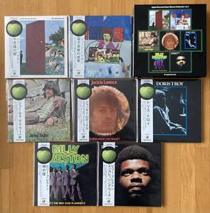 Apple Records 紙ジャケ limited papersleeve CD 紙ジャケット J Taylor / Jackie Lomax / G Harrison / Billy Preston / Doris Troy 