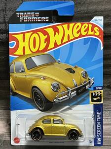 【ホットウィール】VW BEETLE フォルクスワーゲン ビートル BUMBLEBEE バンブルビー トランスフォーマー 2015