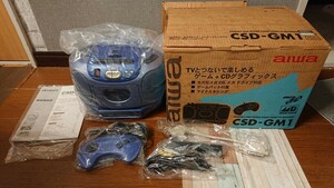 ★1スタ★ aiwa SEGA メガCDラジカセ CSD-GM1 メガドライブ MEGA DRIVE MEGA-CD 