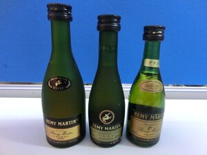 ★●K859_1 REMY MARTIN レミーマルタン ミニボトル 3本セット