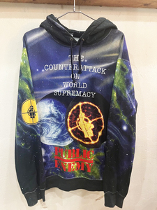 Supreme×UNDERCOVER/シュプリーム×アンダーカバー PUBLIC ENEMY HOODED SWEATSHIRT パブリックエネミー パーカー メンズLサイズ