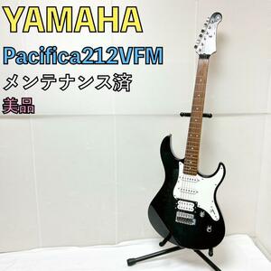 美品 YAMAHA ヤマハ PAC212VFM ギター TBL 黒 パシフィカ