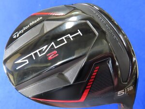 【中古】テーラーメイド 2023 STEALTH II（ステルス 2）フェアウェイウッド　5W（18°）【S】TENSEI RED TM50★ヘッドカバーなし