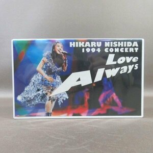 M689●PCVP-51576 /西田ひかる「HIKARU NISHIDA 1994 CONCERT Love Always 海で見つけた天使」VHSビデオ