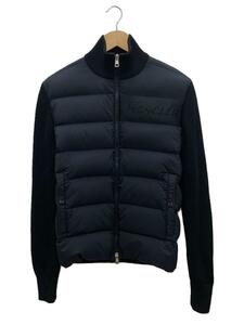 MONCLER◆CARDIGAN TRICOT/S/ナイロン/BLK/F20919B51600 A9422