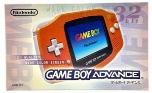 【新品未開封】任天堂 Nintendo GAMEBOY ADVANCE ゲームボーイアドバンス オレンジ AGB-001