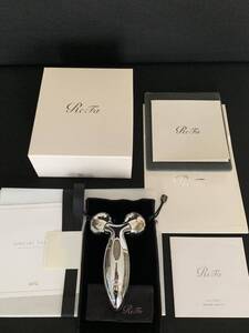 リファ カラット ラッピング　ほぼ新品 ReFa CARAT 美顔ローラーMTG 使用3分　新品の様に梱包してお渡しします。