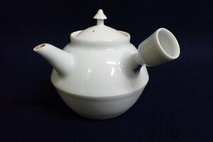 ★060610 平安春峰 白磁 急須 煎茶道具 茶器 ★