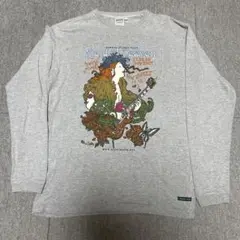 アホープヘンプ　スウェット　ロンT 長袖Tシャツ　Lサイズ　70s