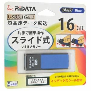 【ゆうパケット対応】RiDATA USBメモリー RI-HD50U016BL 16GB [管理:1000025499]