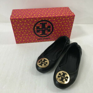 TEI 【中古品】 TORY BURCH TB-1-08 トリーバーチ レディースパンプス スリッポン ブラック 〈167-240207-YO-20-TEI〉