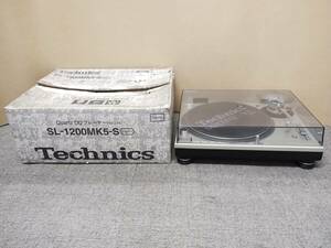 Technics　テクニクス　ターンテーブル　SL-1200MK5　33/45　スタート、ストップのみ確認済み