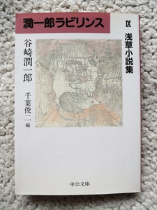 潤一郎ラビリンス9 浅草小説集 (中公文庫) 谷崎 潤一郎、千葉 俊二編