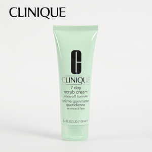 13-46◆CLINIQUE/クリニーク セブンデイ スクラブクリーム リンス オフ フォーミュラ(スクラブ洗顔料) 100mL 未使用 オールスキンタイプ