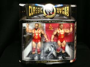 JAKKS：WWE Classic Superstars 2Pack Series 9 イワン・コロフ＆ニキタ・コロフ（未開封品）