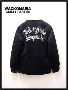 M 新品【WACKO MARIA CORDUROY JKT(Outrageous Inc) 14AW-CDY-04 BLACK ワコマリア コーデュロイジャケット ブラック】