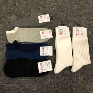 即決 新品 UNIQLO ユニクロ ソックス 6足セット