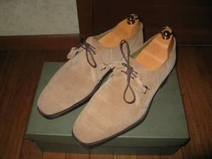 『即決美品コルドヌリアングレーゼの靴(木製ツリー付)』
