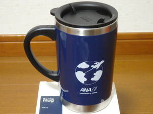 即決♪新品♪ANA 全日空 飛行機 thermo mug サーモマグ SLIM MUG ステンレスボトル マイボトル タンブラー マグカップ 290ml アメニティ