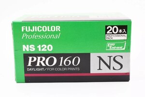 Fujifilm Fujicolor PRO 160 NS 120 Color 1箱 20本入り 期限切れ フジカラー プロフェッショナル カラーフィルム