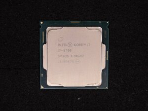 【T712】CPU★Core i7-8700 3.20GHz