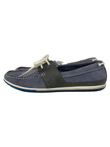 Clarks◆デッキシューズ/US8/BLU