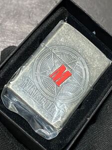 zippo マルボロ 限定品 特殊加工 希少モデル ヴィンテージ 2000年製 Marlboro ケース 保証書付き