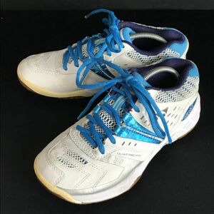 YONEX/ヨネックス★カーペットコートにも/ノンマーキングラバー/テニスシューズ【US7/23.5cm/白×青/white×blue】Shoes/trainers◆pQ-446