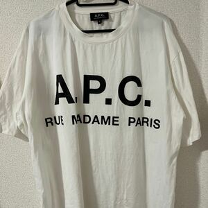 A.P.C. アーペーセー　Tシャツ　Mサイズ　白　オーバーサイズ