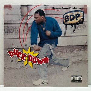 良好盤!! 12インチ USオリジナル BOOGIE DOWN PRODUCTIONS Duck Down (