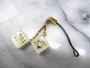 ★同梱不可/パケット発送【B送400円】1275　LOUIS VUITTON　ルイヴィトン　アクセソワールテレフォンヌ　アンクル―ジョン　キーホルダー