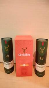 scotch whisky glenfiddich aged 21 years x1本、 years 12 x2本 single malt 未開栓 グレンフィディック 21年 12年 送料込