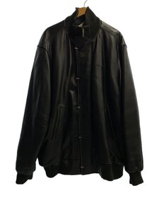 SEAN JOHN◆レザージャケット・ブルゾン/3XL/レザー/BLK