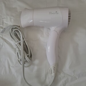 オーム電機 ヘアドライヤー Iberis HB-HI556W 1200W 50/60Hz ミニドライヤー