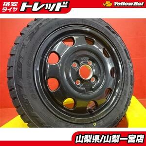 スズキ軽自動車 155/65R14 ゴツゴツ夏タイヤセット 【中古】スズキ純正 14X4.5+45 4H100 【新品】2023年製 トーヨー オープンカントリーR/T