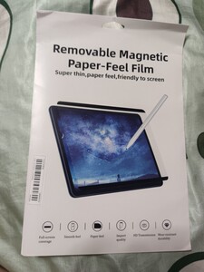 iPad pro 12.9 インチ 着脱式 ペーパーライクフィルム 紙のような 保護フィルム 非光沢 