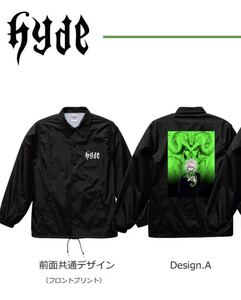 ■限定品■ 送料込み HYDE × 荒木光 コラボ コーチジャケット ナイロン アウター ヴィレヴァン / L