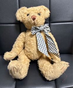 テディベア ジョナサンベア by Kay Drummond ハンドメイド 30年前後前に都内百貨店で購入 teddy bear Jonathan タグ付 値札付 ワンオーナー