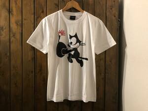 新品●フィリックス・ザ・キャット　トムキャッターズ　プリントTシャツ●アニメ/マンガ/FELIX THE CAT/USN/VFA-31