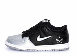 Supreme Nike Dunk Low "Metallic Silver/Black" 25cm CK3480-001