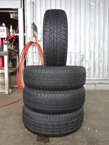 225/70R16　ヨコハマ　GEOLANDAR　A/T　G015　中古夏タイヤ４本　(061012）