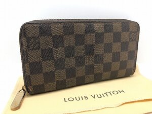 キングラム[05]LOUIS VUITTON[ルイ・ヴィトン]ダミエ ジッピーウォレット★中古良品★N41661 長財布 小銭入れ有【送料無料】5659