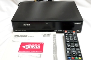 ■動くけどジャンク扱い！即決！maxell マクセル iVDRレコーダー VDR-R2000