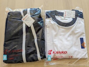  kanko カンコー 上下セット Mサイズ ハーフパンツ＋Mサイズ 半袖 Tシャツ 新品 タグ付き 体操服 学校 体操着 体育授業 日本製